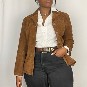 Brown Suede Jacket WILSONS LEATHER MAXIMA